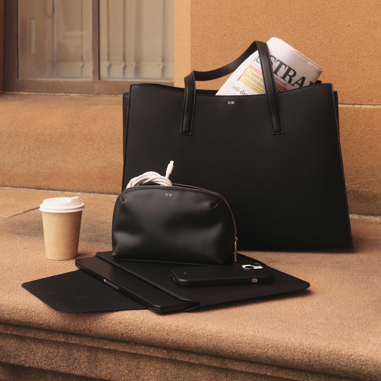 Timeless Multipurpose Tote Bag Black
