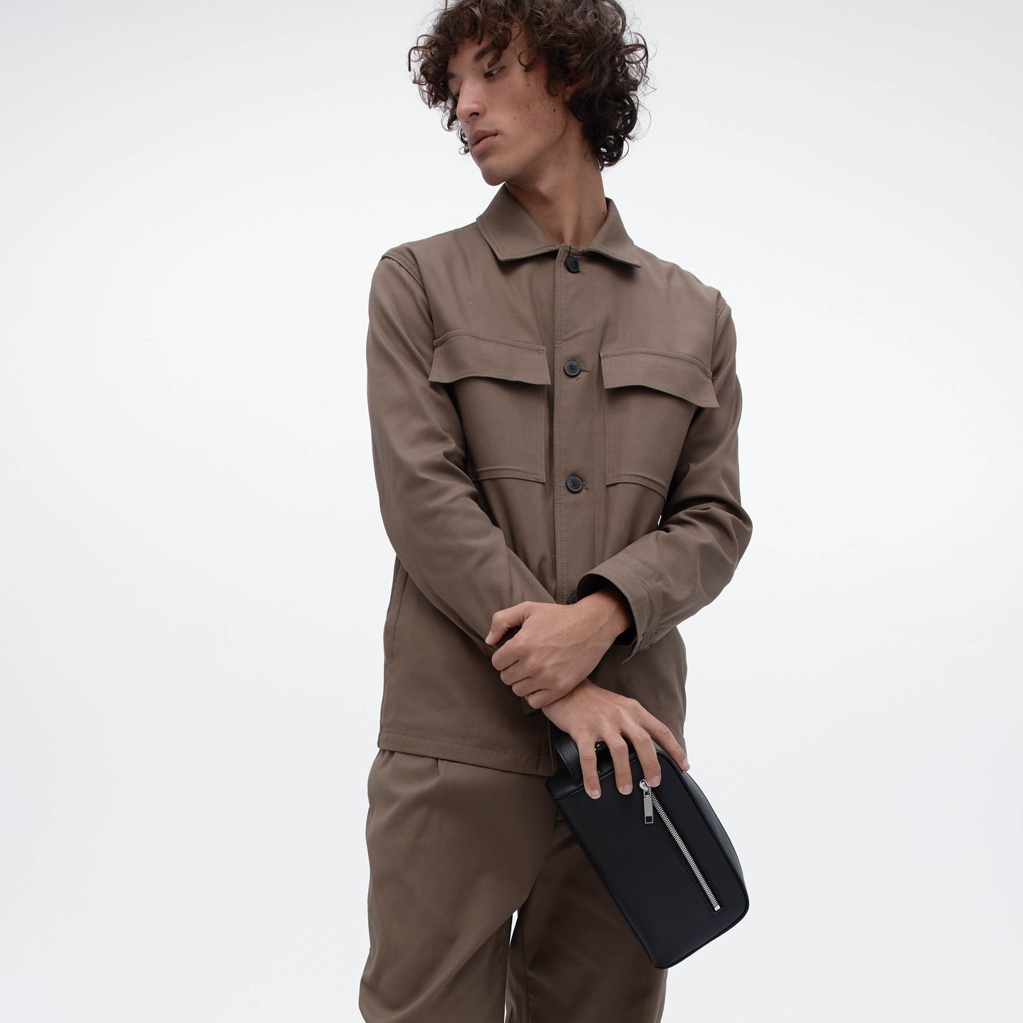 Essentials Classic Wash Bag Black