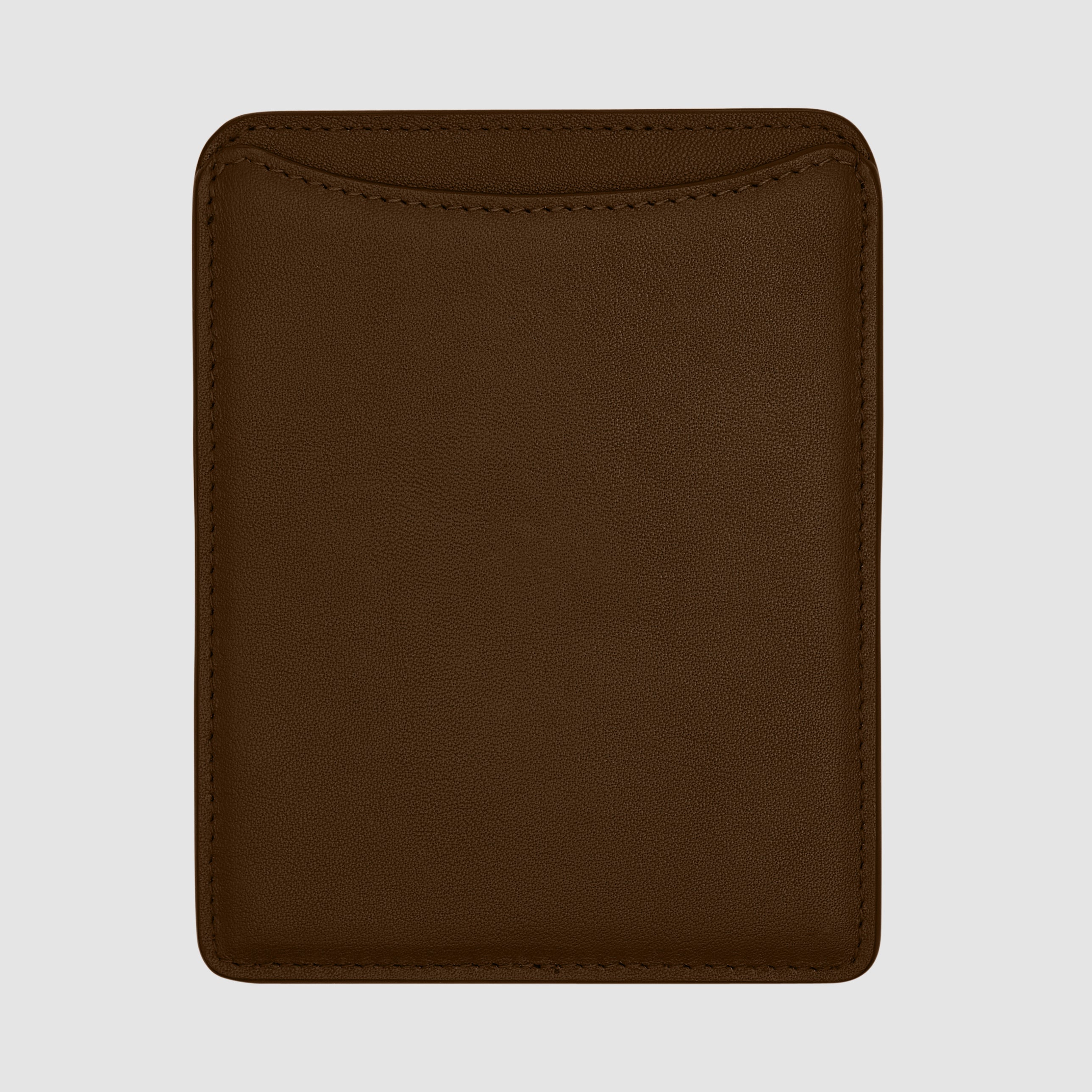 Personalised Arc Passport Holder Sleeve Cedar with initials tde The