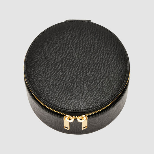 Essential Jewellery Box Recycled Saffiano Black