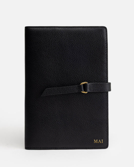 Maia A5 Notebook Holder Black
