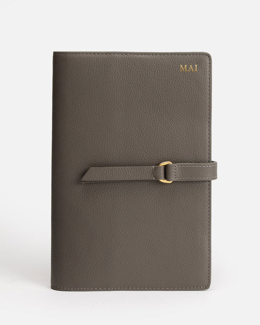 Maia A5 Notebook Holder Slate Grey