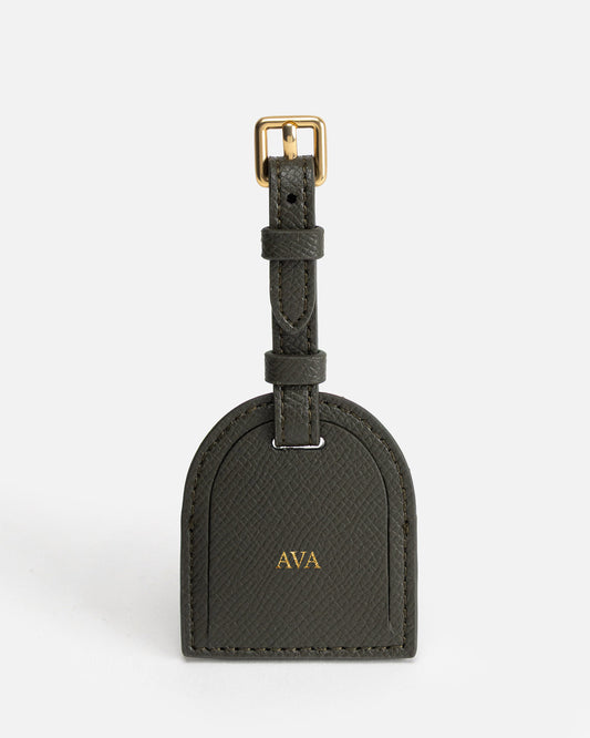 Ava Luggage Tag Olive