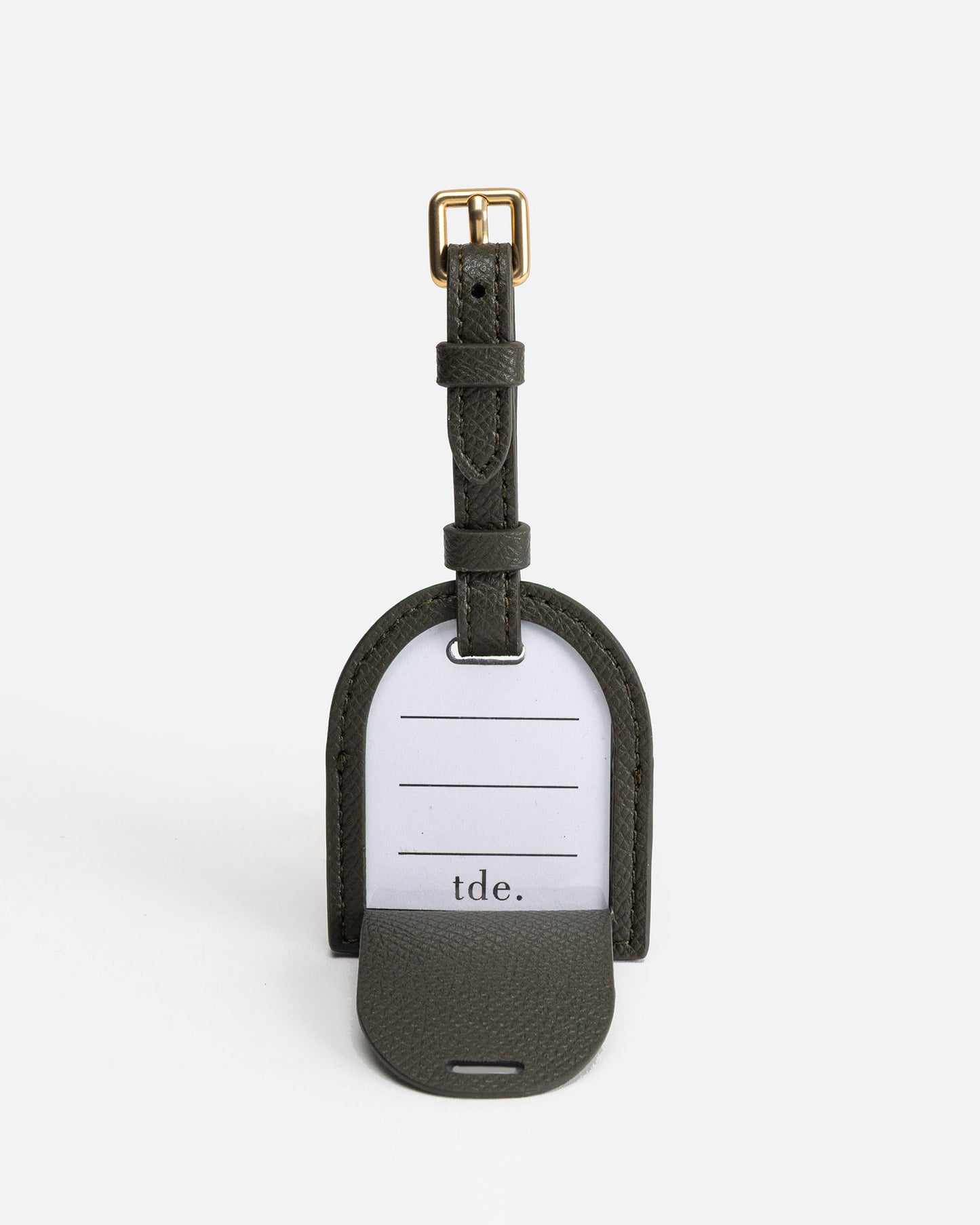 Ava Luggage Tag Olive