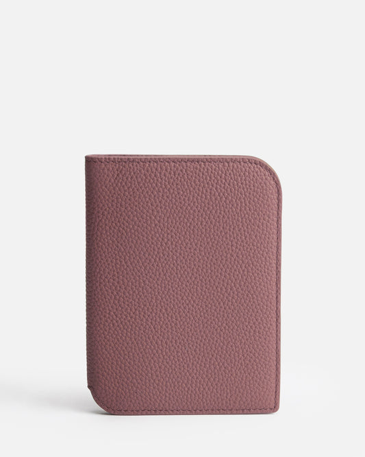 Olivia Passport Holder Musk Mauve