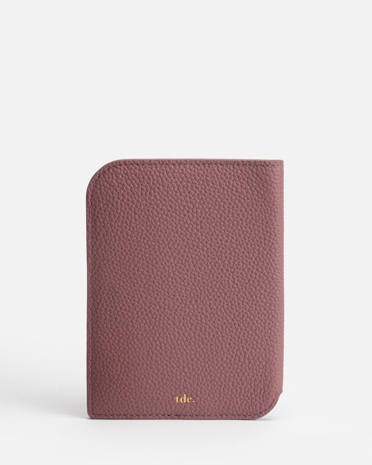 Olivia Passport Holder Musk Mauve