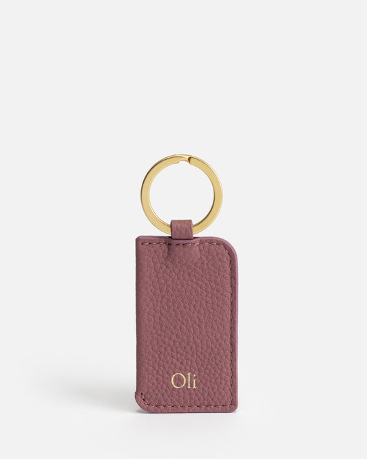 Olivia Keyring Musk Mauve