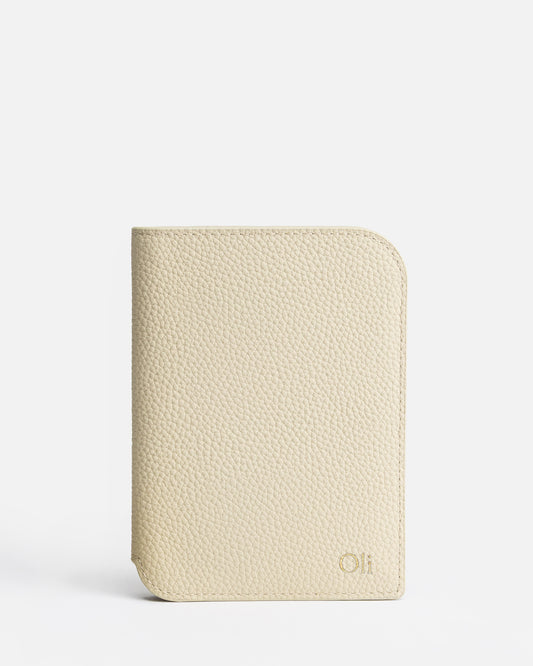 Olivia Passport Holder Oat