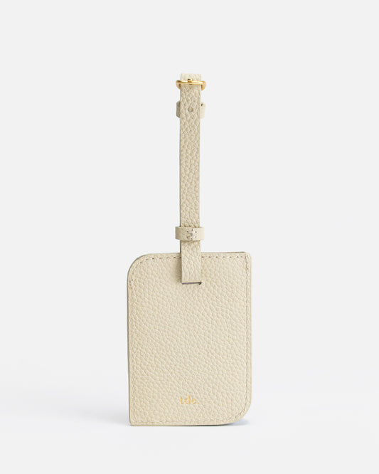 Olivia Luggage Tag Oat