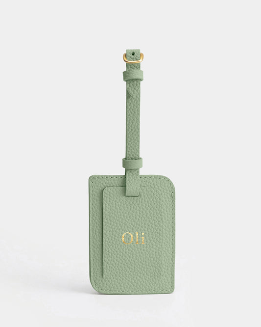 Olivia Luggage Tag Sage