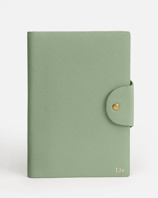 Olivia A5 Notebook Holder Sage