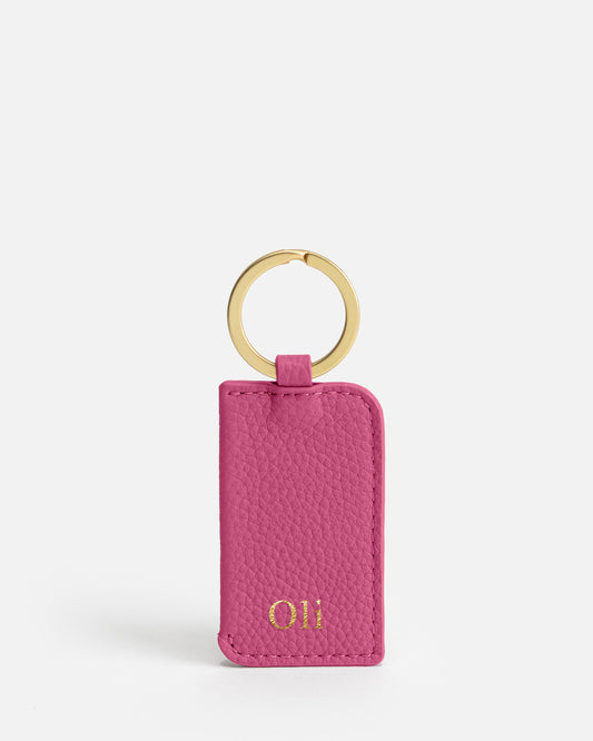 Olivia Keyring Fuchsia