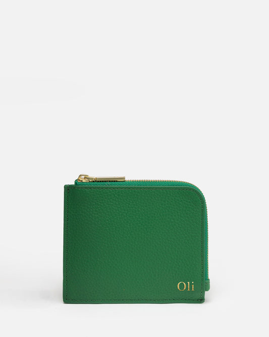 Olivia Wallet With Card Holder Emerald