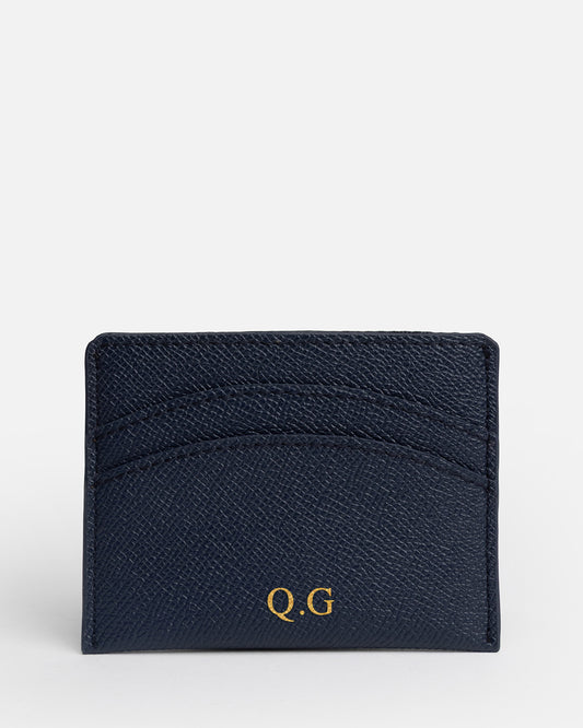 Essentials Double Cardholder Navy