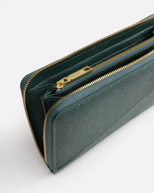 Frankie Zip Wallet Green