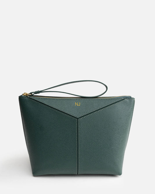 Frankie Cosmetic Pouch Green