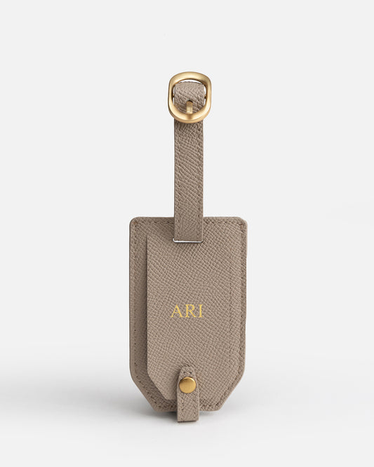 Aria Luggage Tag Sepia