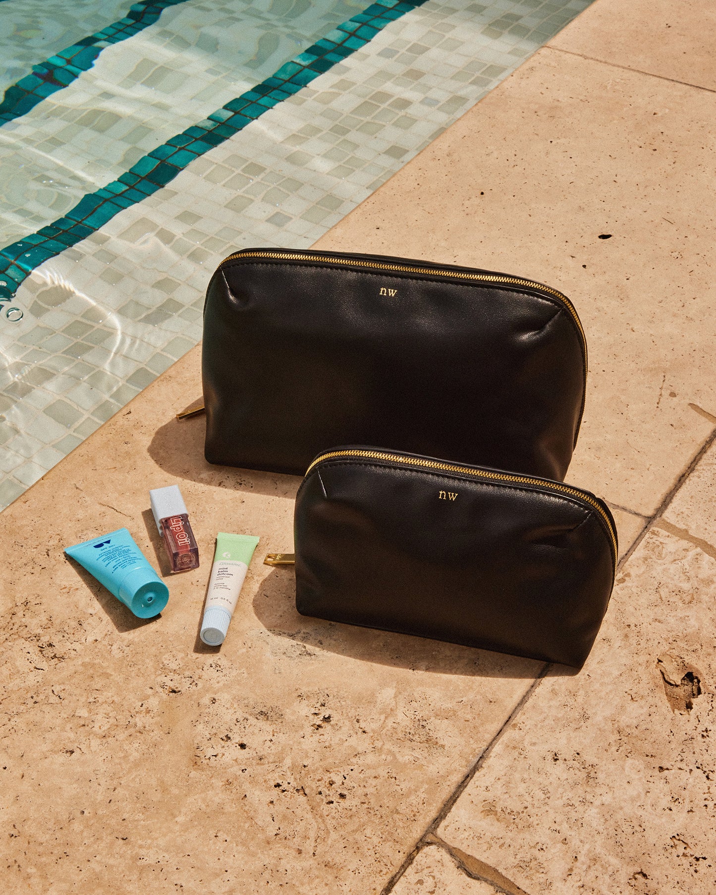 Timeless Medium Everything Pouch Black