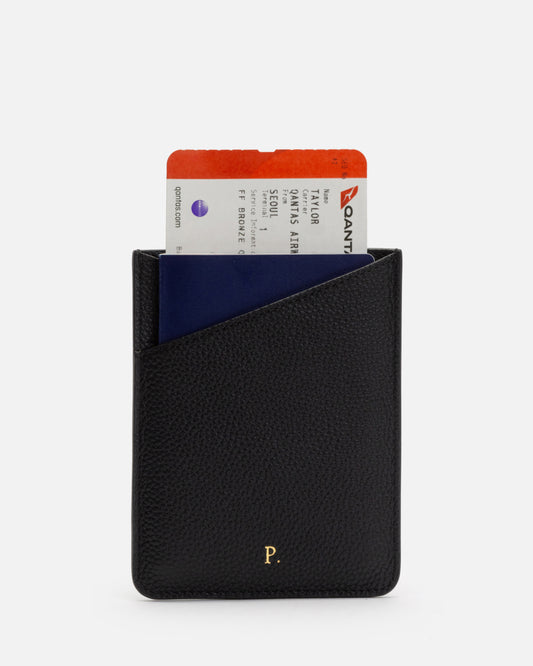 Piper Passport Cover Black