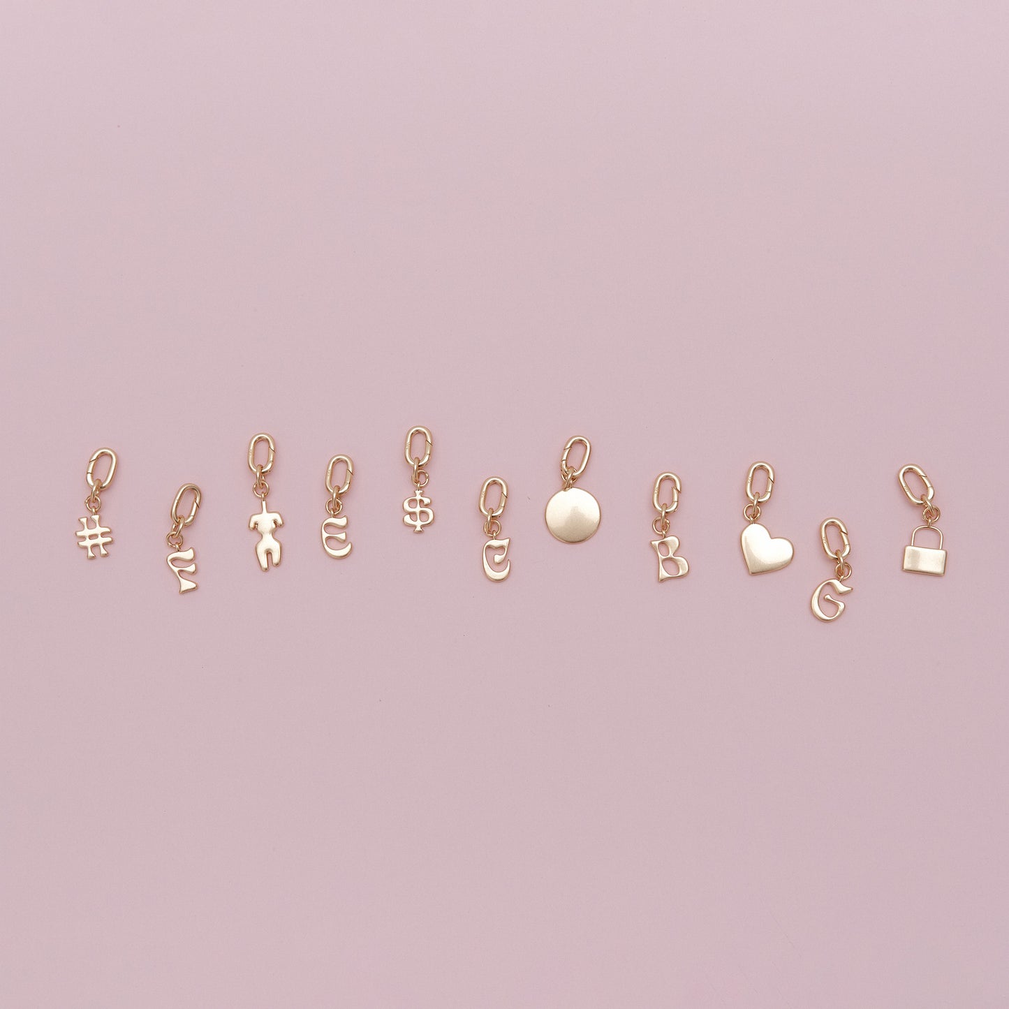 Plantasia Letter Zipper Pull X