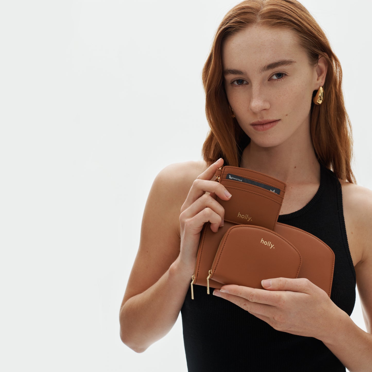 Timeless CC Sleeve Keyring Tan