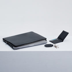 Personalised Otis 16 Inch Laptop Cover Black with initials