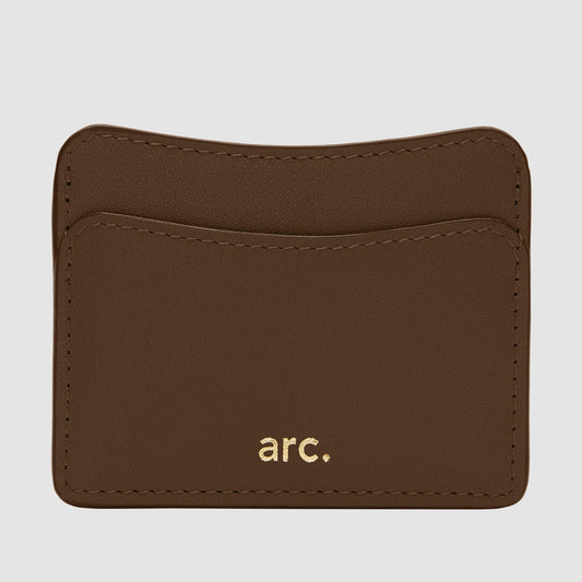 Arc Credit Card Holder Sleeve Cedar