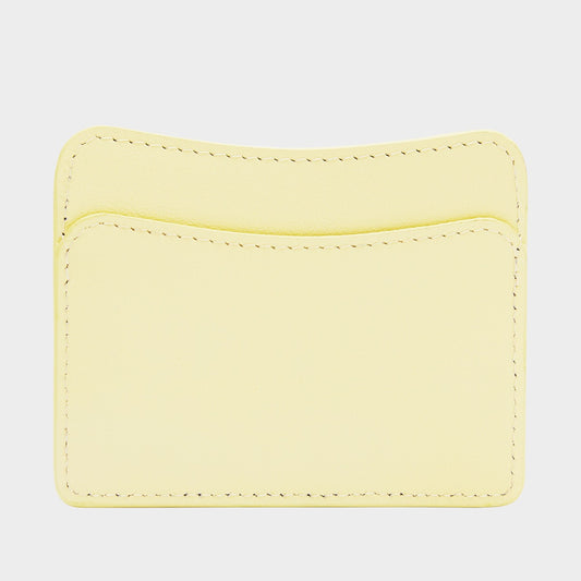 Personalised Leather Card Holder  Add your name or initials - The