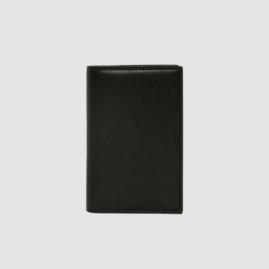 Black Nappa Leather Petite Wallet