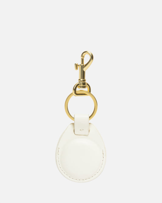 Elsa AirTag Keyring Pure White