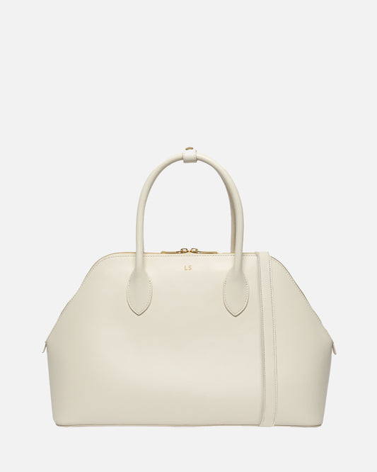 Elsa Large Tote Bag White