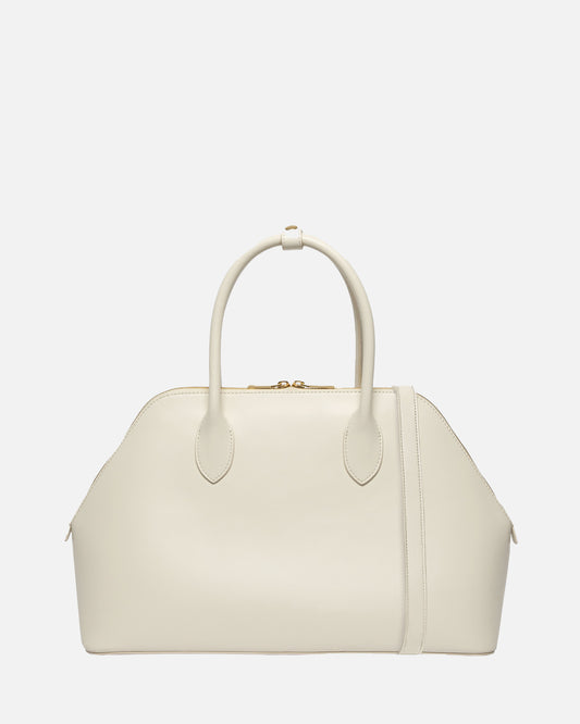 Elsa Large Tote Bag White