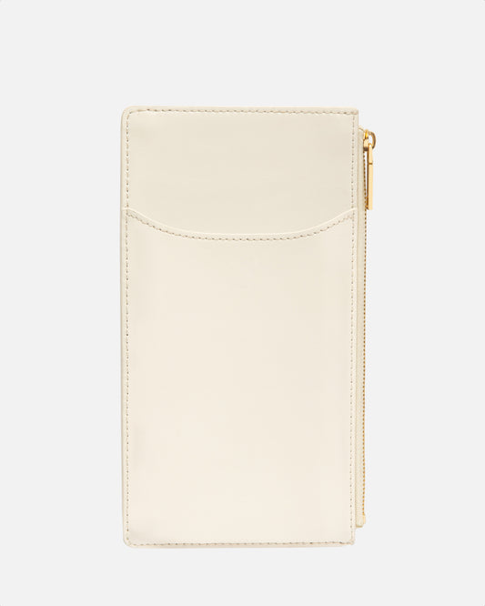 Elsa Phone Wallet Pure White