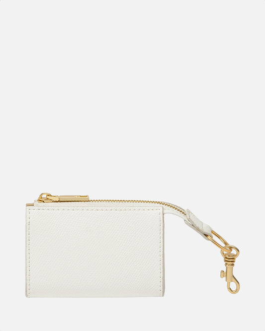 Essentials Pouch Keyring Pure White