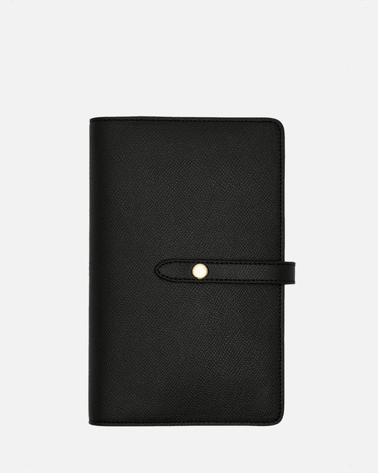 Essentials Flat Travel Wallet Black