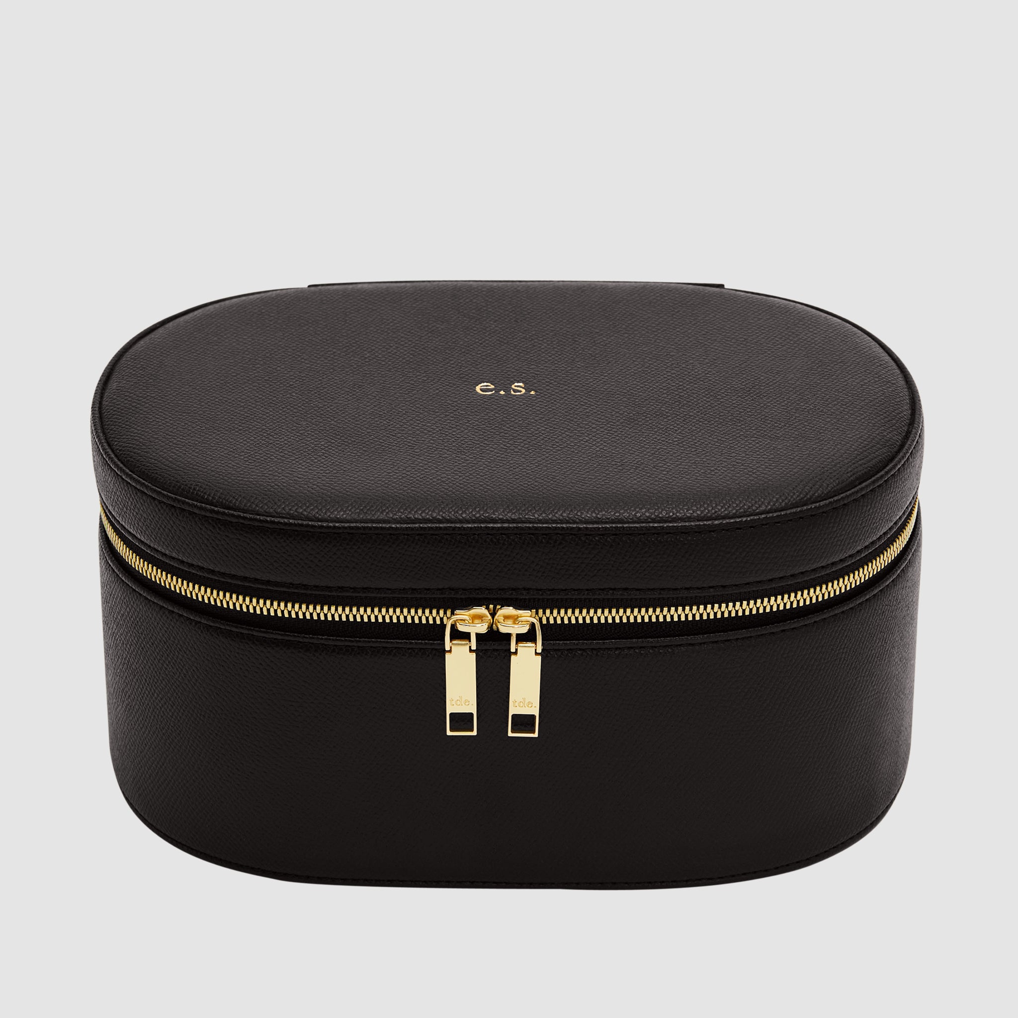 Personalised Jewellery Box Travel Case Leather TDE