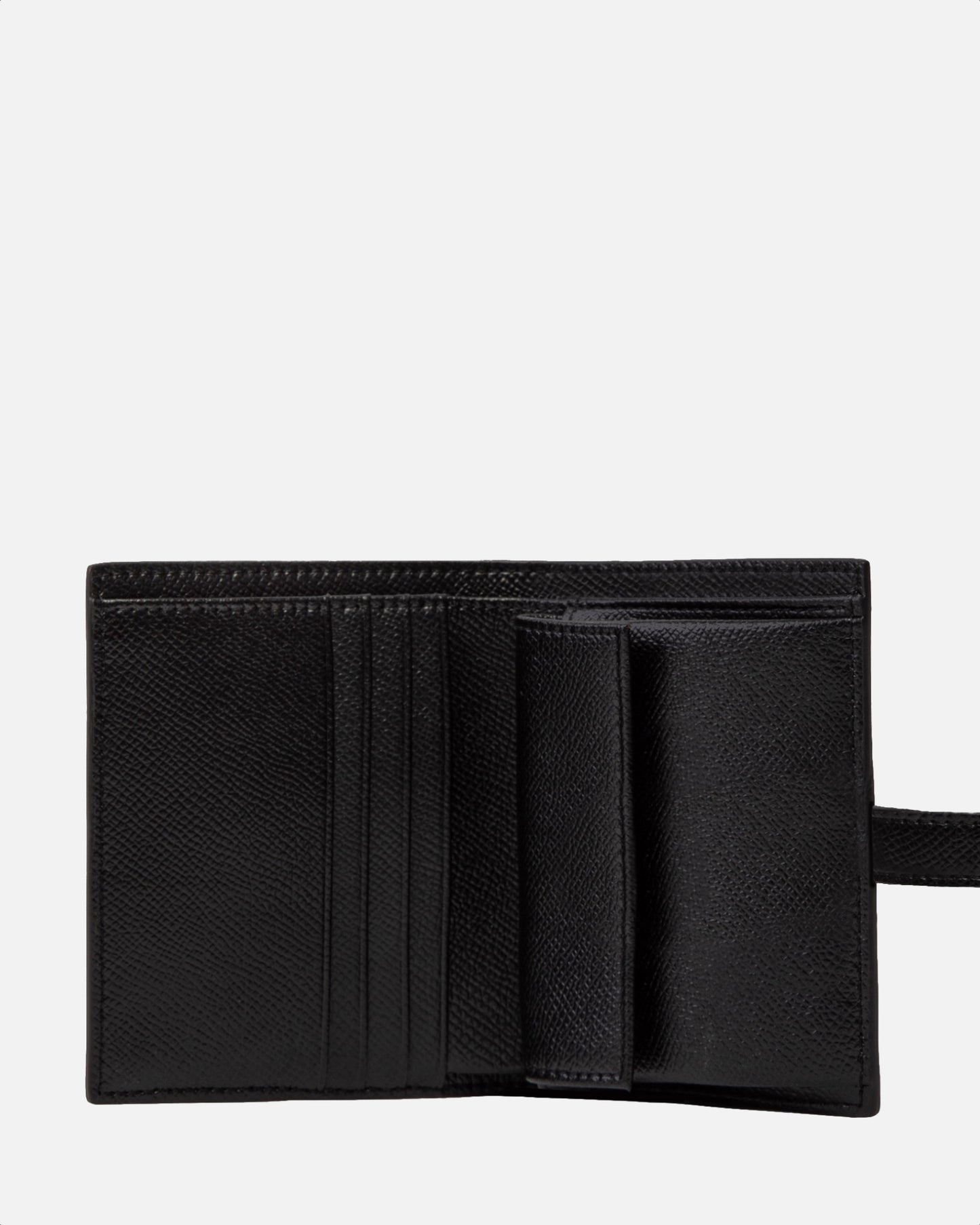 Essentials Tab Wallet Black