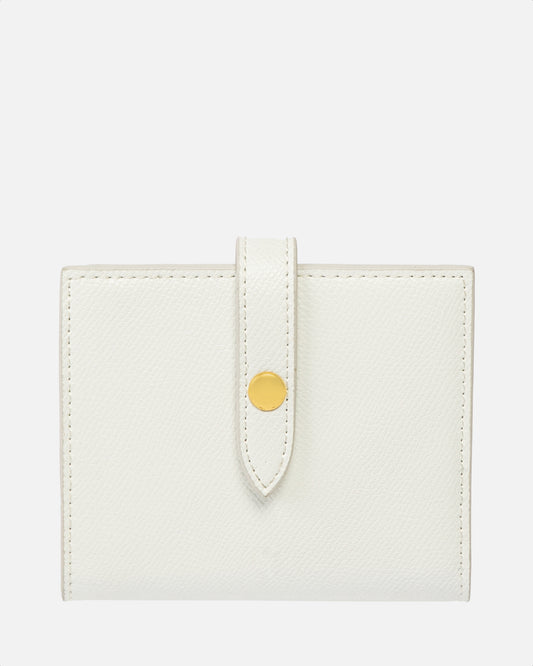 Essentials Tab Wallet Pure White