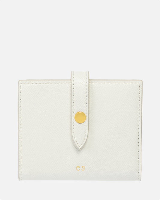 Essentials Tab Wallet Pure White