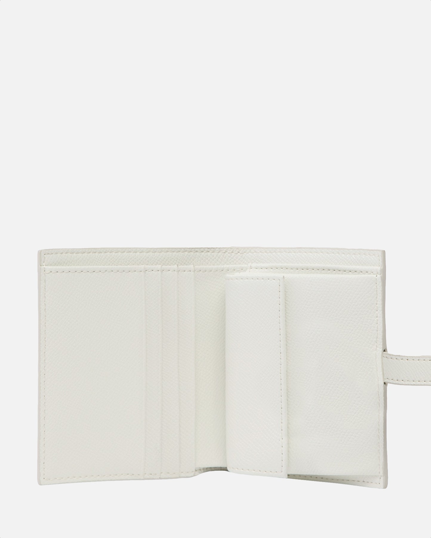 Essentials Tab Wallet Pure White