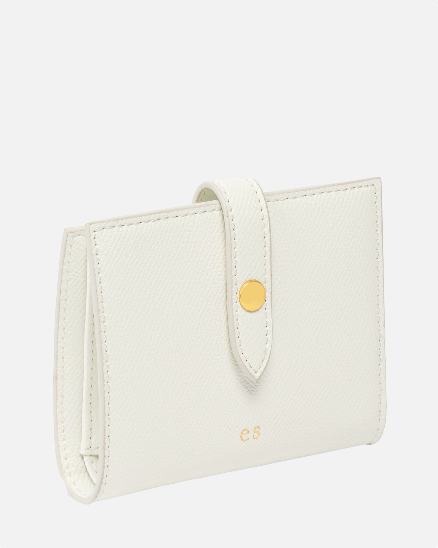 Essentials Tab Wallet Pure White
