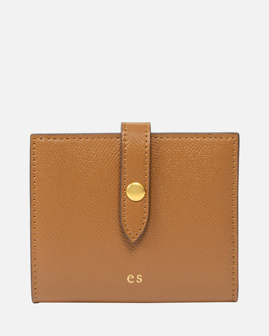 Essentials Tab Wallet Rich Tan