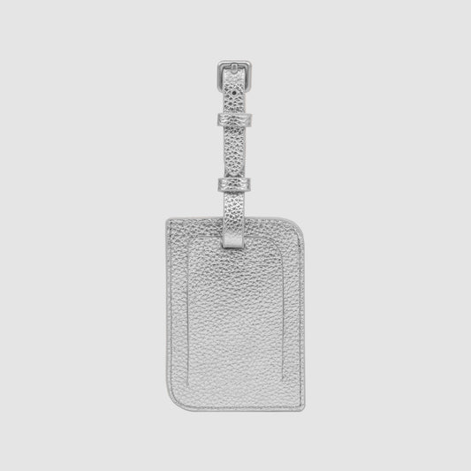 Luxe Luggage Tag Silver