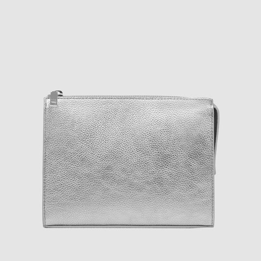 Luxe Small Everything Pouch Silver
