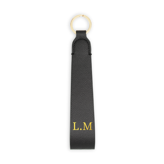 Essential Large Loop Keyring Black