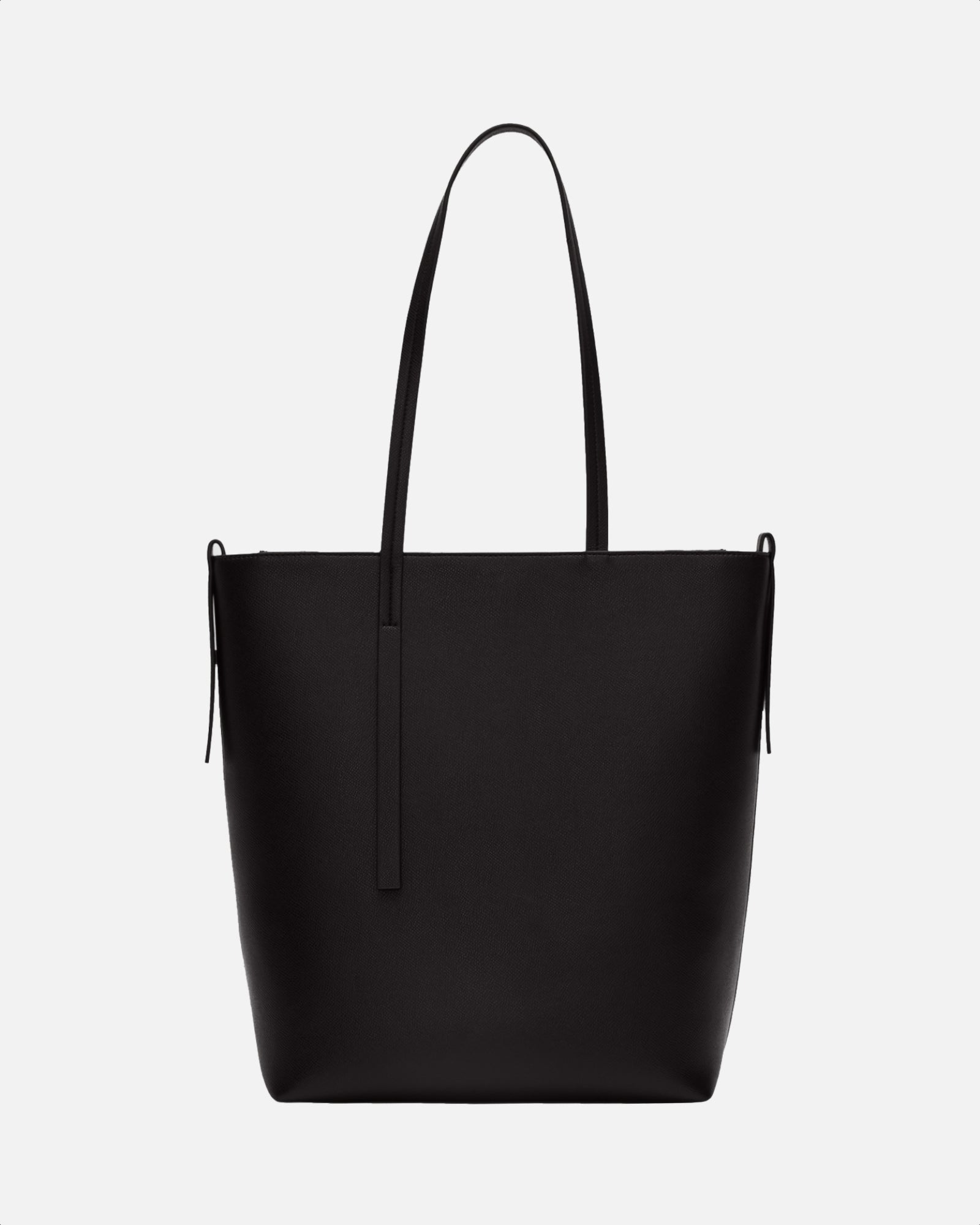 Essentials North South Tote Bag Black – The Daily Edited