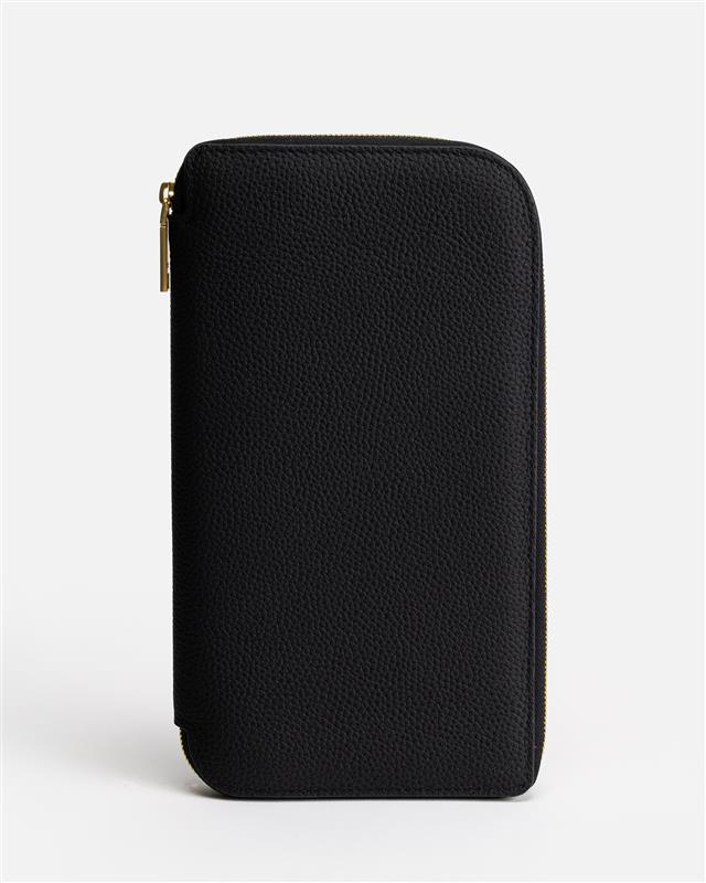Olivia Family Travel Wallet Black