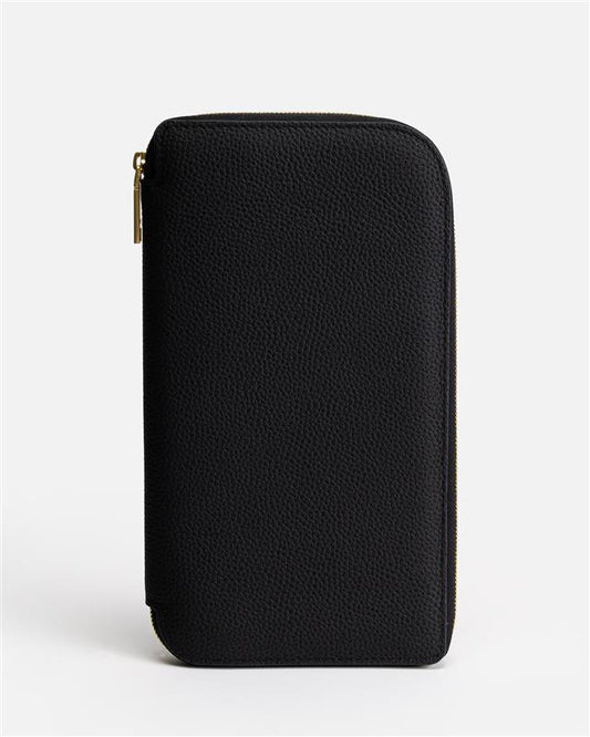 Olivia Family Travel Wallet Black
