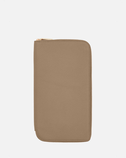 Olivia Family Travel Wallet Sepia