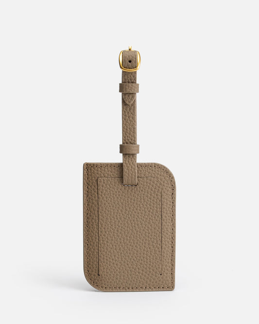 Olivia Luggage Tag Sepia